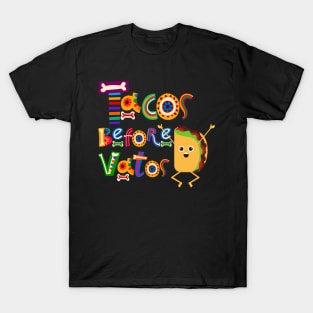 Tacos Before Vatos T-Shirt